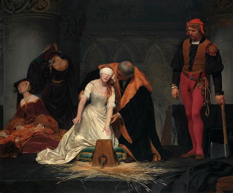 the execution of lady jane grey painting